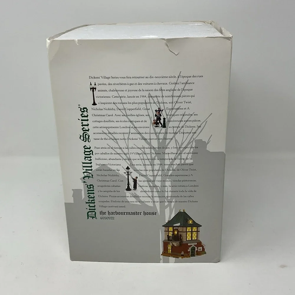 Dept 56 Dickens Village Series The Harbourmaster House 4050932 Christmas